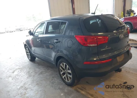 2015 Kia Sportage Lx z USA, uszkodzony, nr VIN KNDPBCACXF7692996